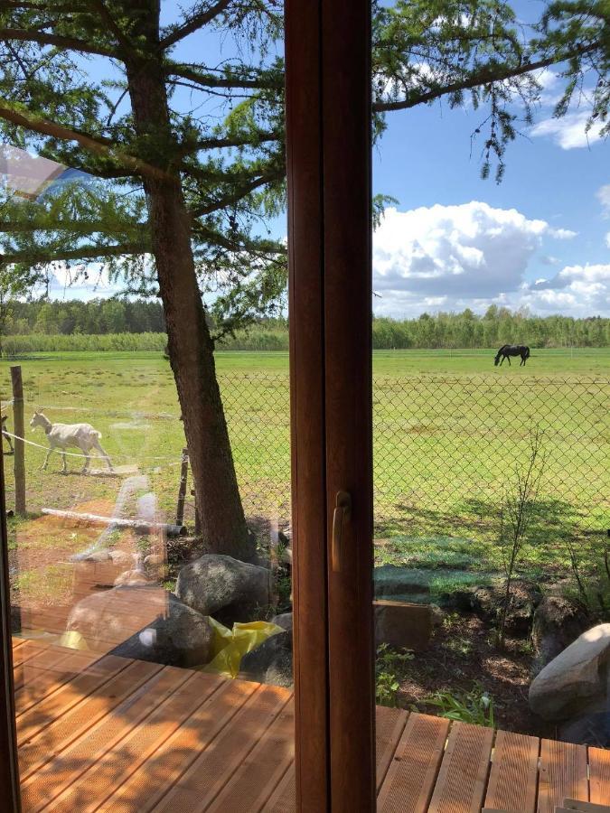Vila Zamieszkaj Na Wsi Blisko Warszawy Borucza Exteriér fotografie